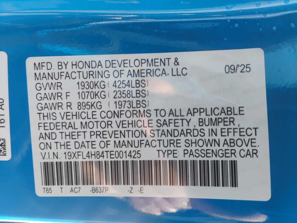 Certified 2026 Honda Civic Sport image 35