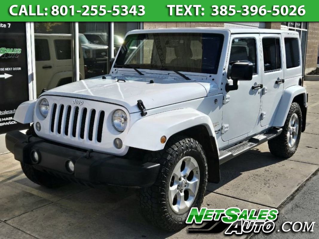 Used 2015 Jeep Wrangler Unlimited Sahara w/ Dual Top Group image 1