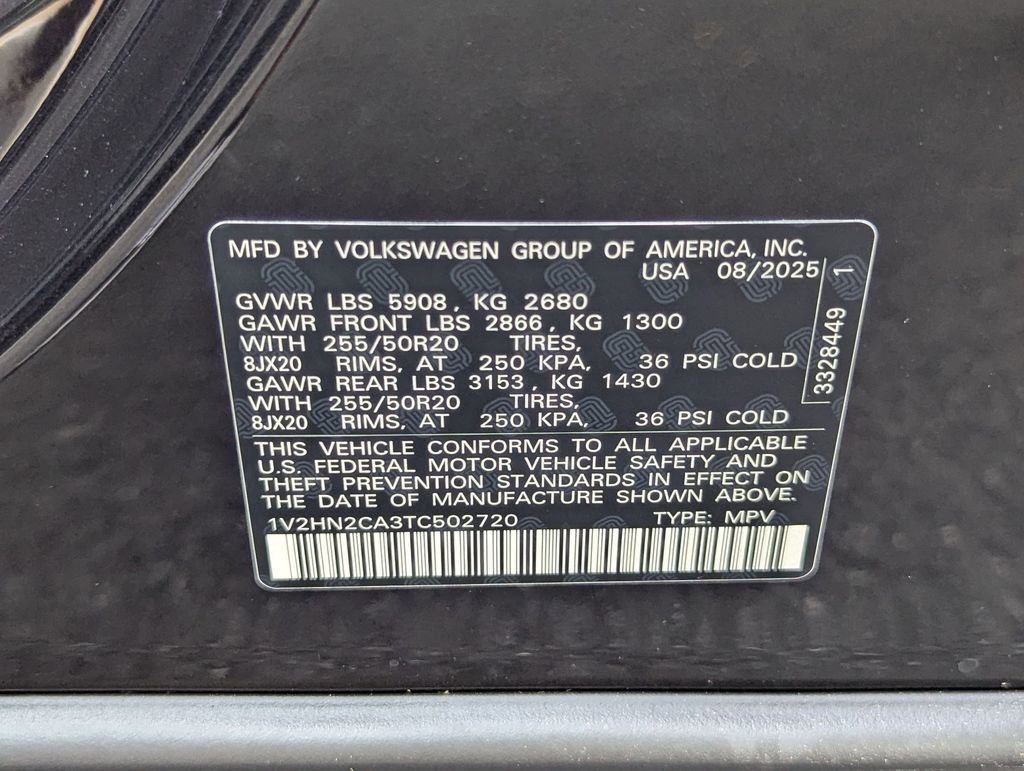 New 2026 Volkswagen Atlas SE image 22