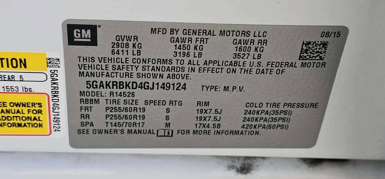 Used 2016 Buick Enclave Leather FWD image 11