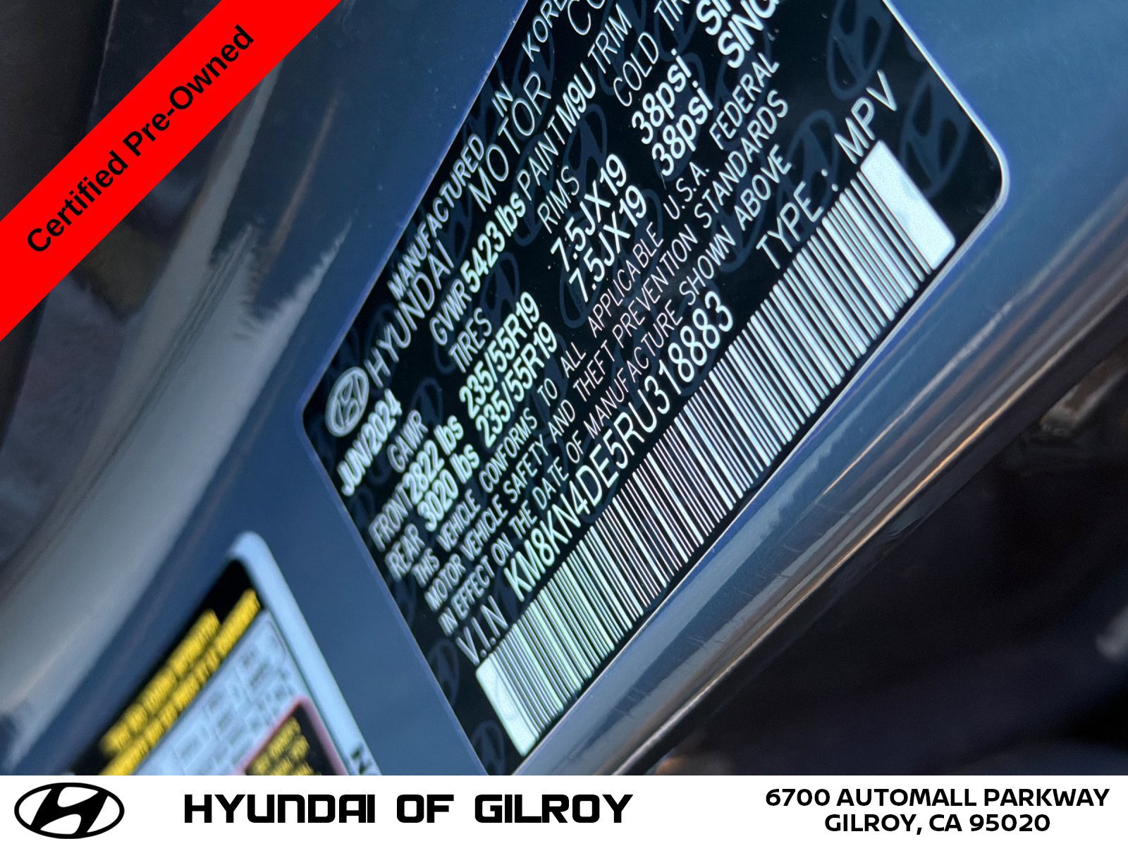 Certified 2024 Hyundai Ioniq 5 SEL RWD image 30