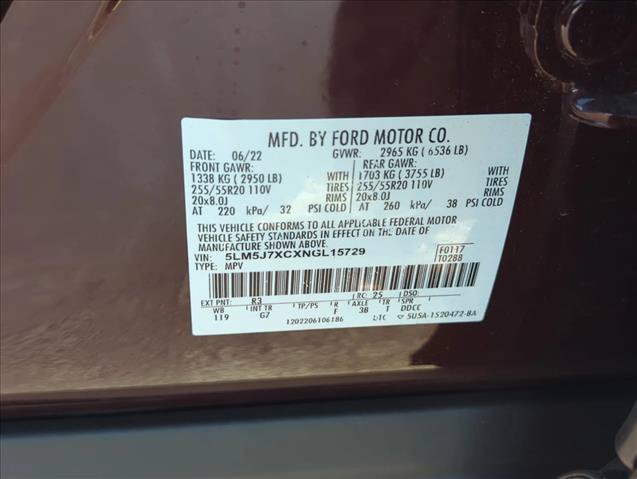 Used 2022 Lincoln Aviator Reserve w/ Equipment Group 201A AWD/4WD image 2