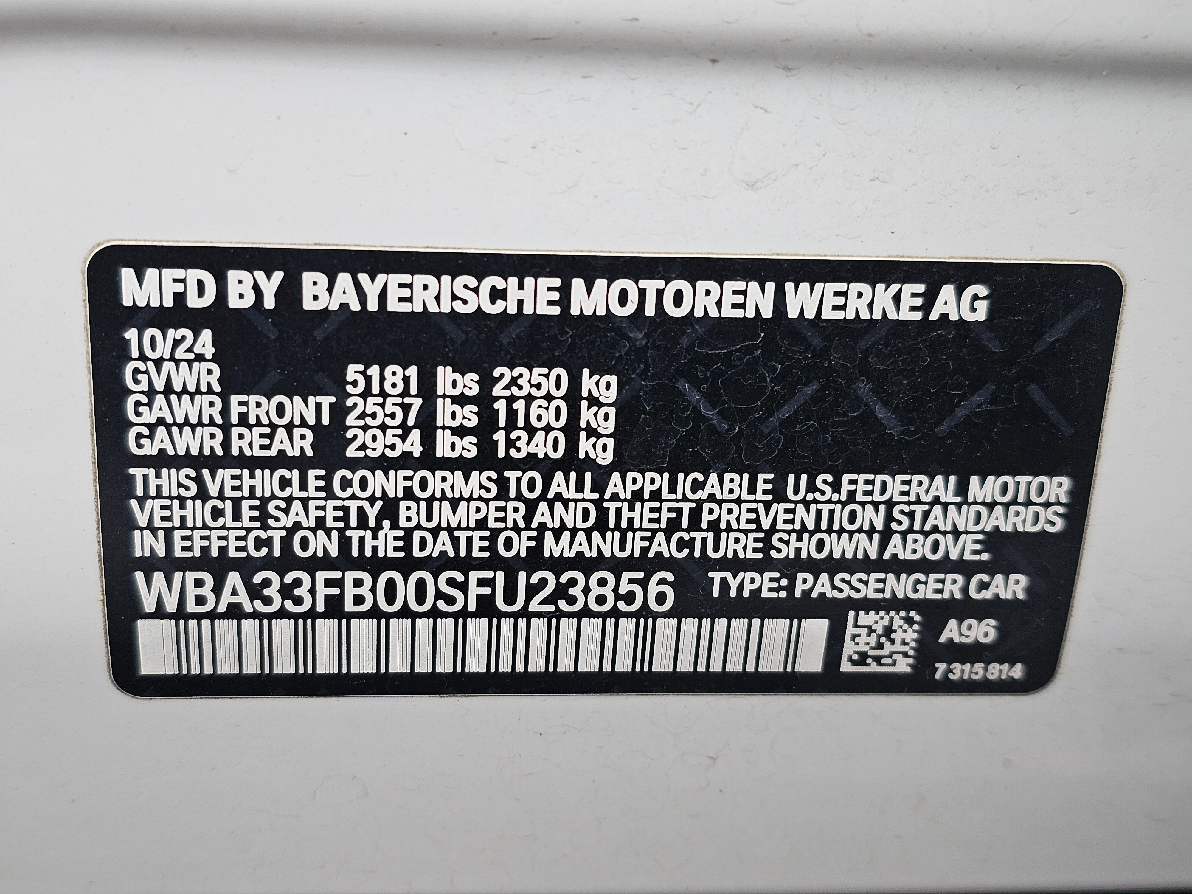 Certified 2025 BMW 430i xDrive w/ M Sport Package image 31