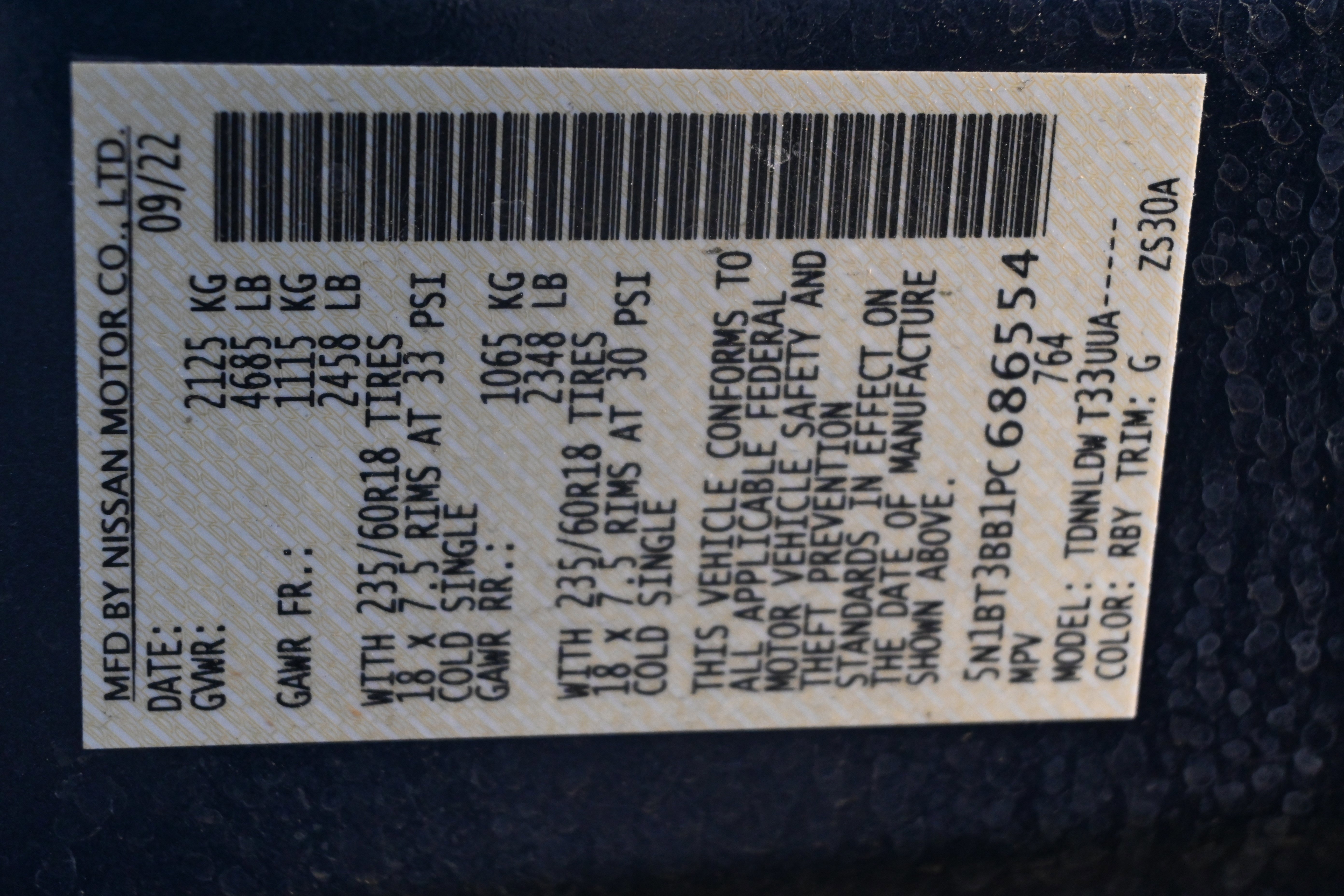 Used 2023 Nissan Rogue SV image 35