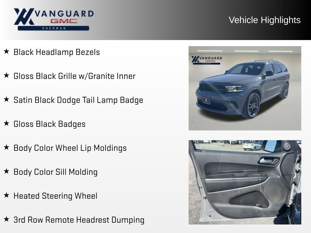 Used 2024 Dodge Durango SXT w/ SXT Blacktop Group image 21