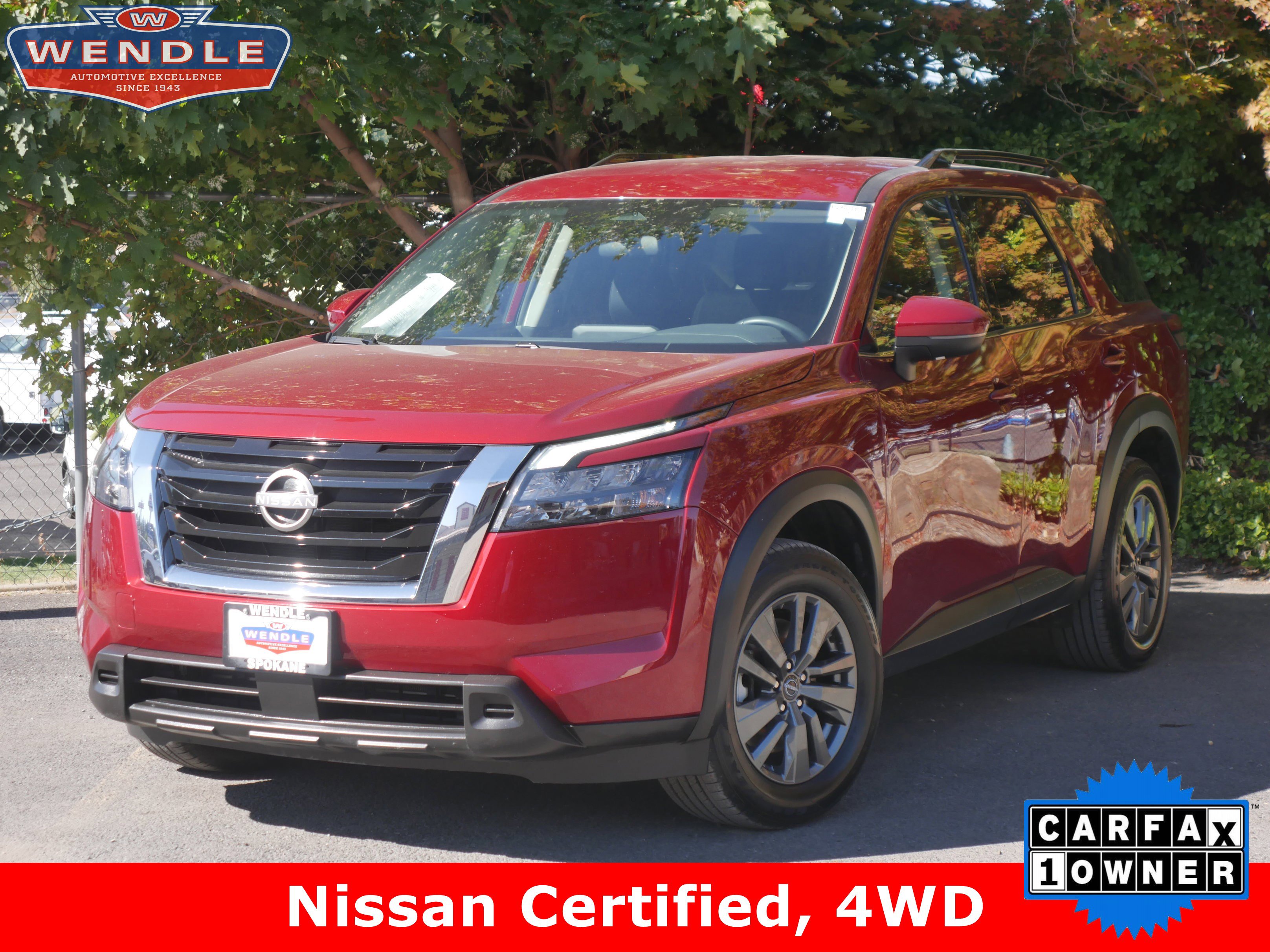 Certified 2024 Nissan Pathfinder SV image 1