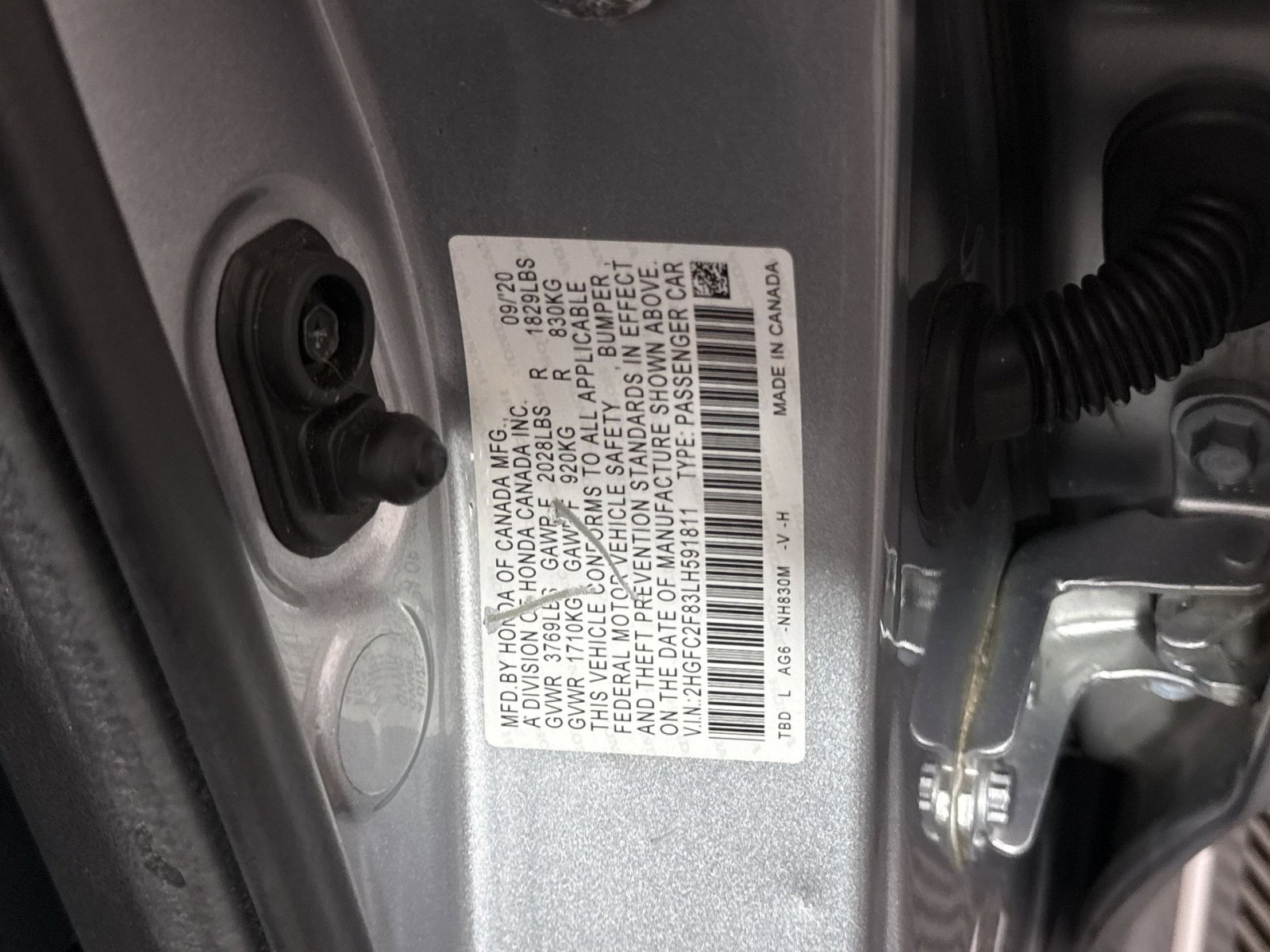 Used 2020 Honda Civic Sport image 27