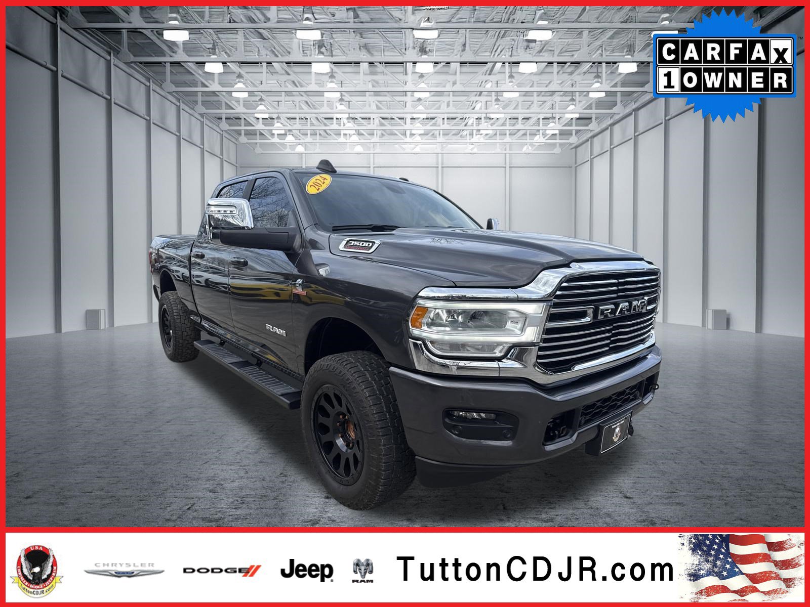Used 2024 RAM 3500 Laramie w/ Bed Utility Group AWD/4WD image 1