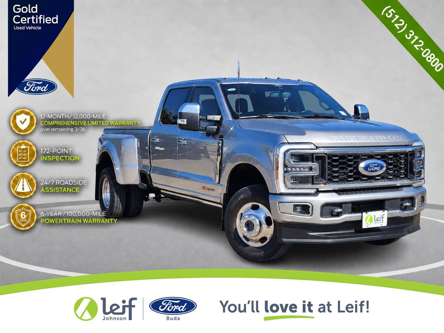 Used 2024 Ford F350 Platinum w/ Camper Package AWD/4WD image 1
