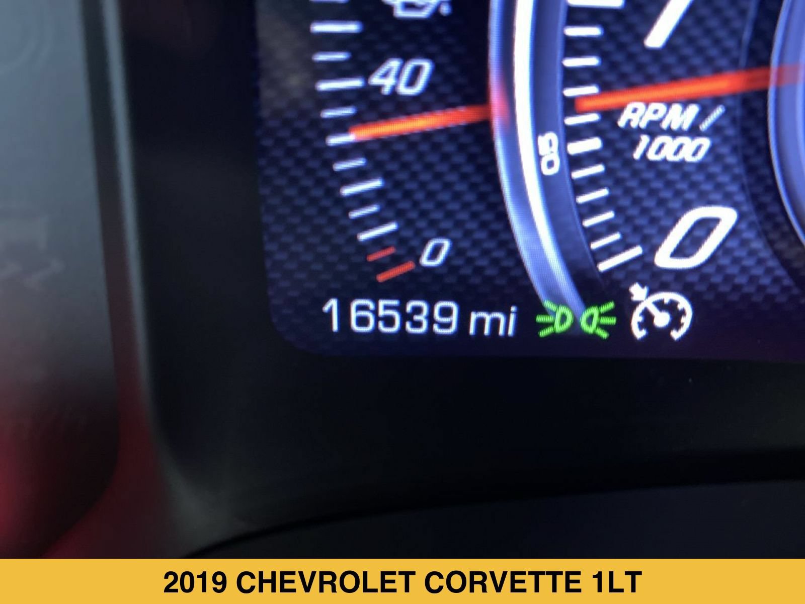 Certified 2019 Chevrolet Corvette Stingray Coupe w/ Battery Protection Package RWD image 4