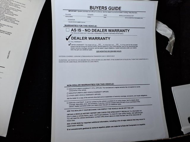 Used 2024 Hyundai Sonata SEL w/ Convenience Package image 35