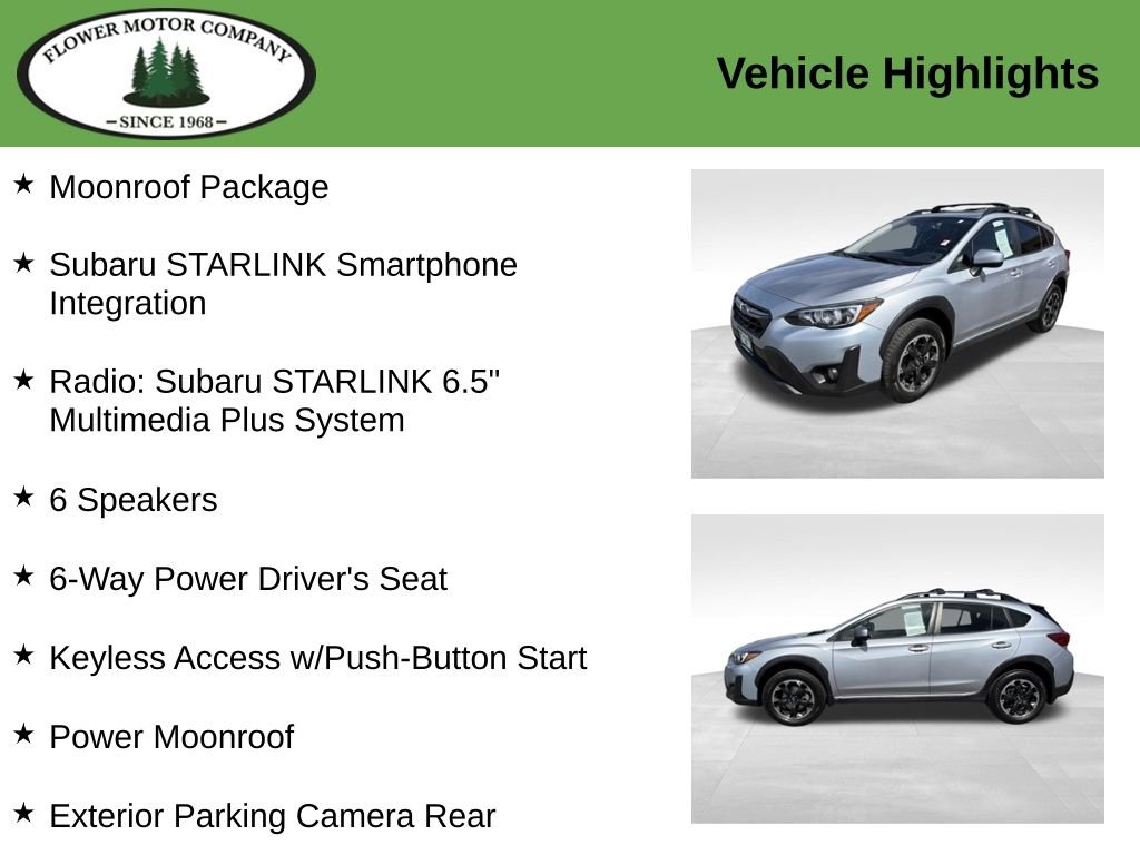 Used 2021 Subaru Crosstrek 2.0i Premium w/ Moonroof Package image 4