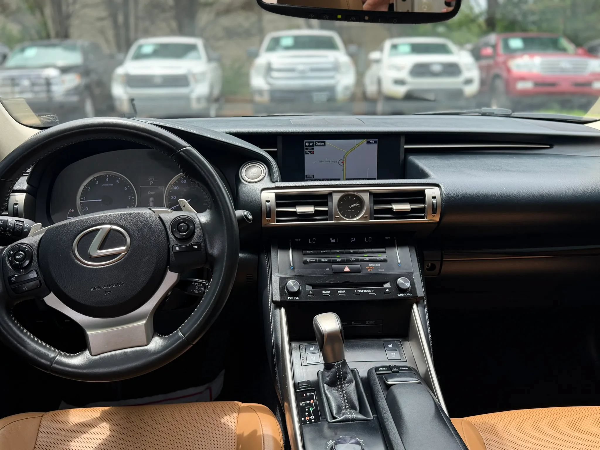 Used 2014 Lexus IS 250 AWD w/ Luxury Package w/Brown Wood image 19