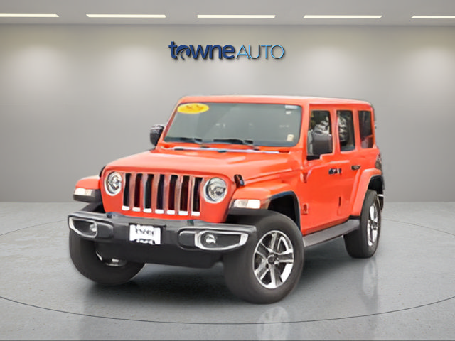 Used 2020 Jeep Wrangler Unlimited Sahara w/ Uconnect 4C Nav & Sound Group AWD/4WD image 1