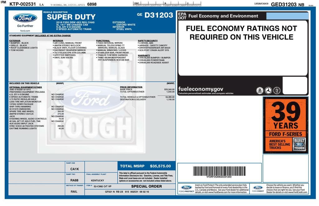 Used 2016 Ford F350 XL RWD image 27