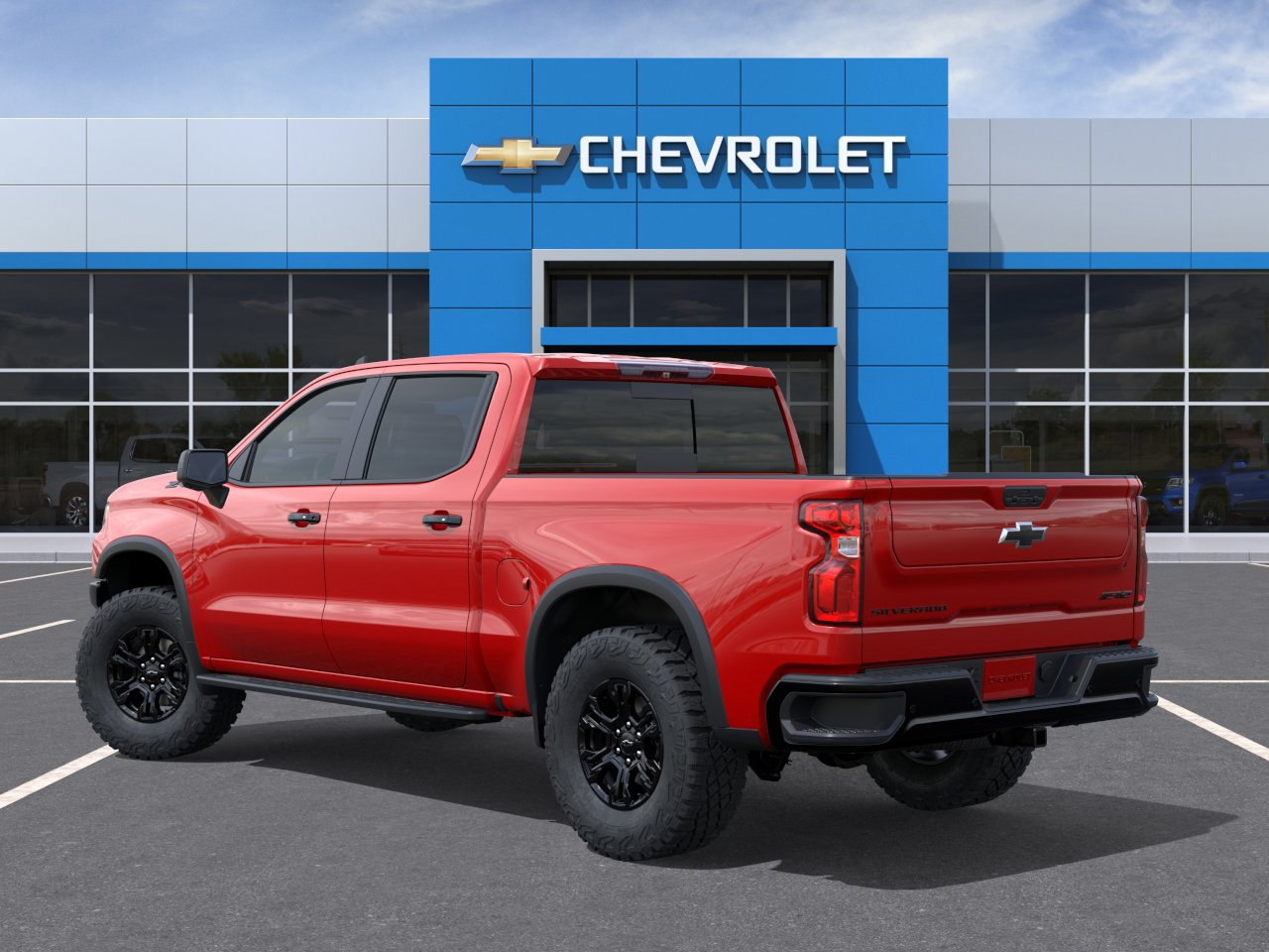 New 2026 Chevrolet Silverado 1500 ZR2 w/ Dark Appearance Package AWD/4WD image 3