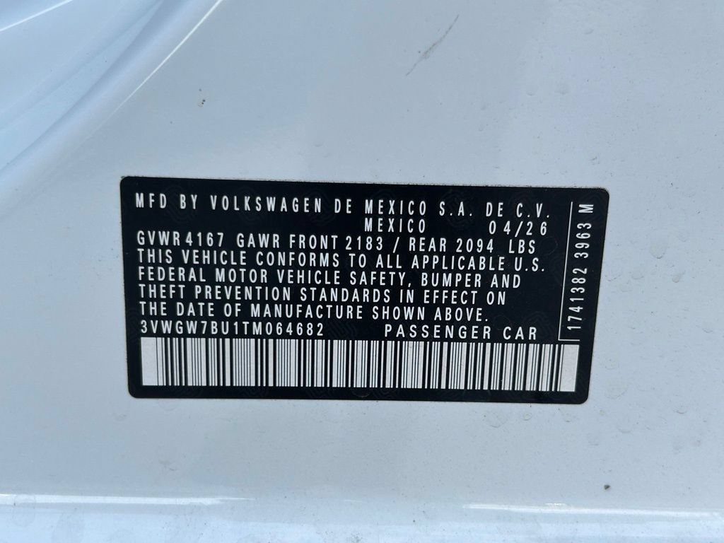 New 2026 Volkswagen Jetta SEL FWD image 52