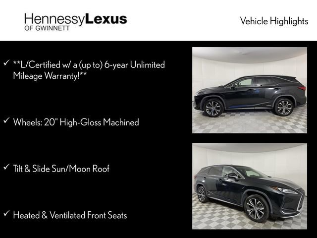 Certified 2020 Lexus RX 450hL 450hL image 12