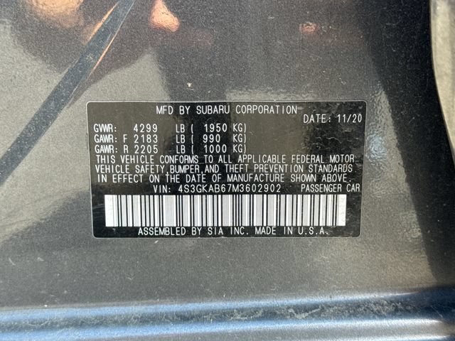 Used 2021 Subaru Impreza 2.0i AWD/4WD image 20