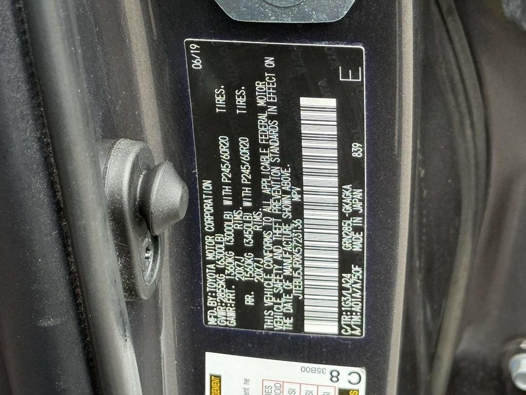 Used 2019 Toyota 4Runner Limited AWD/4WD image 29