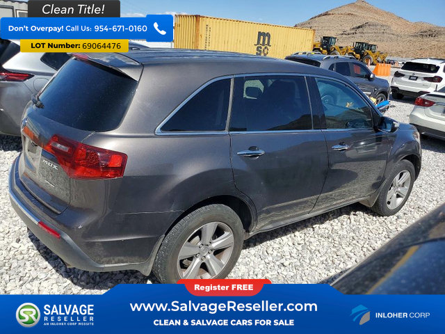 Used 2012 Acura MDX w/ Technology Package AWD/4WD image 4