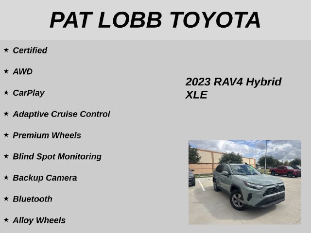 Certified 2023 Toyota RAV4 XLE w/ Convenience Package AWD/4WD image 19
