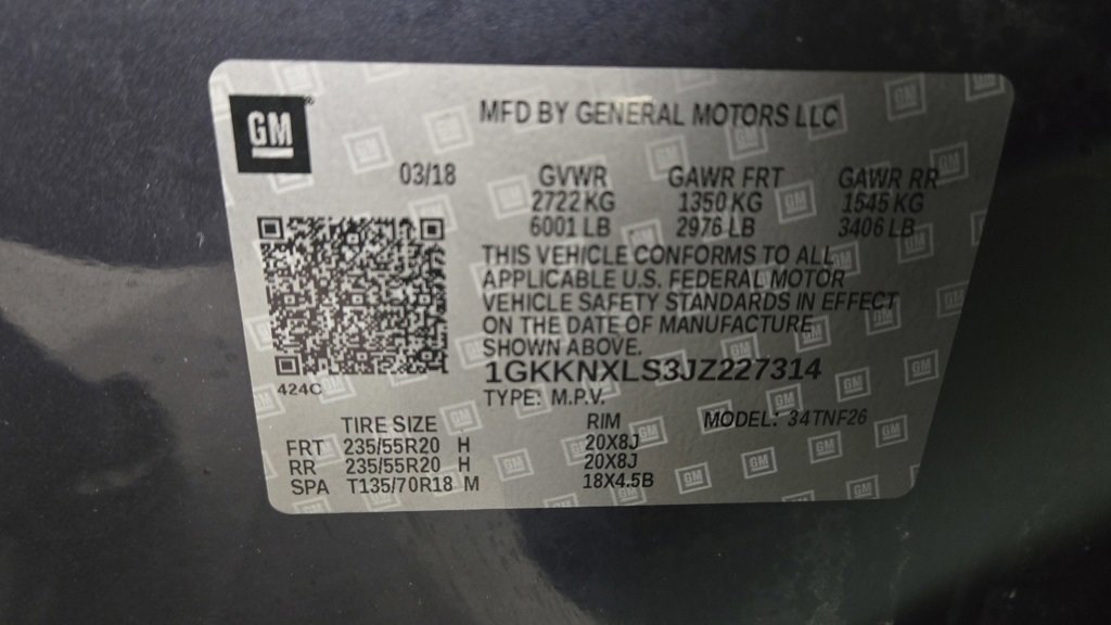 Used 2018 GMC Acadia Denali w/ LPO, Cargo Package image 18