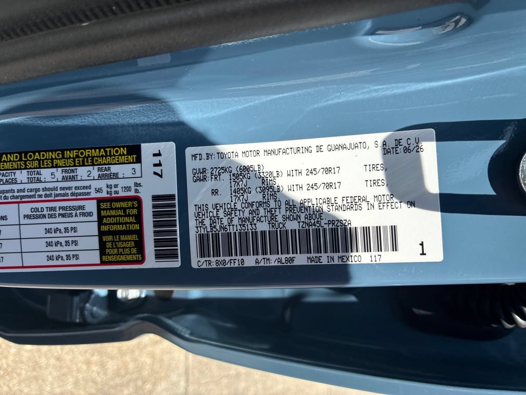 New 2026 Toyota Tacoma SR5 AWD/4WD image 47