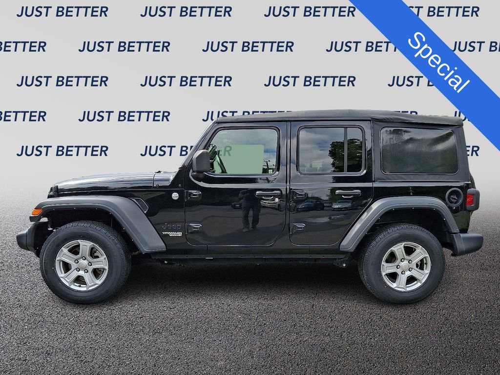Used 2021 Jeep Wrangler Unlimited Sport image 4