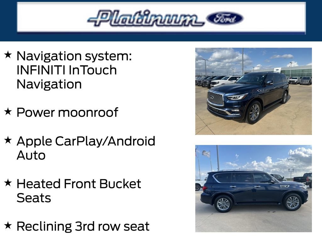 Used 2024 INFINITI QX80 Luxe image 21