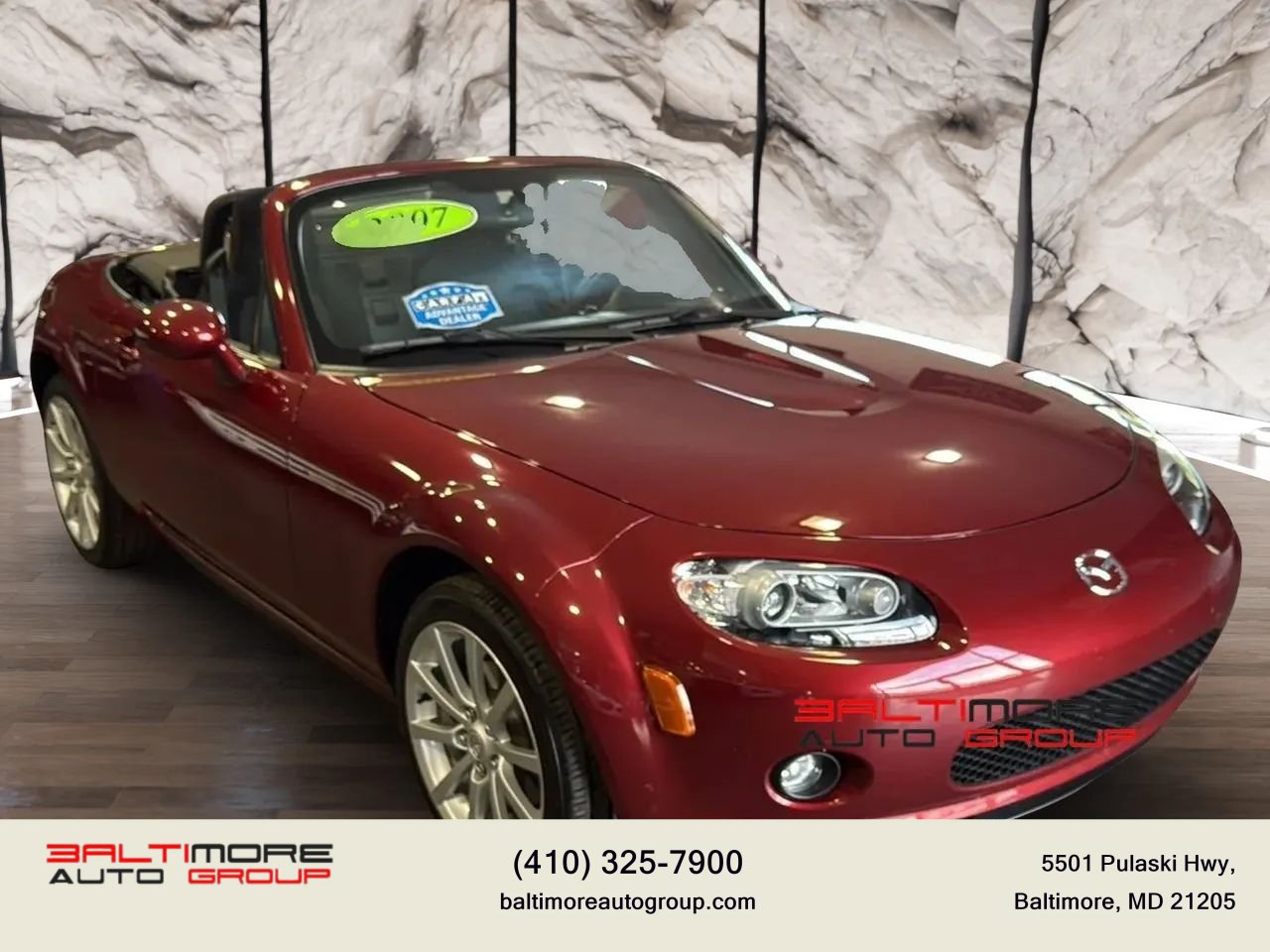Used 2007 MAZDA MX-5 Miata RWD image 3
