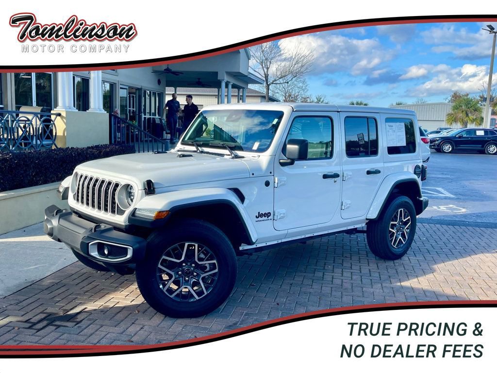 Used 2025 Jeep Wrangler Unlimited Sahara image 1