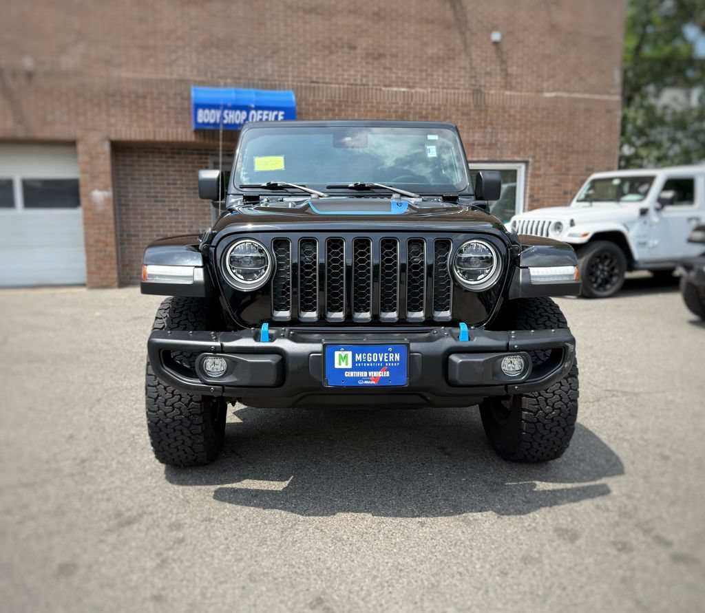 Used 2021 Jeep Wrangler Unlimited Rubicon 4xe w/ Steel Bumper Group AWD/4WD image 2