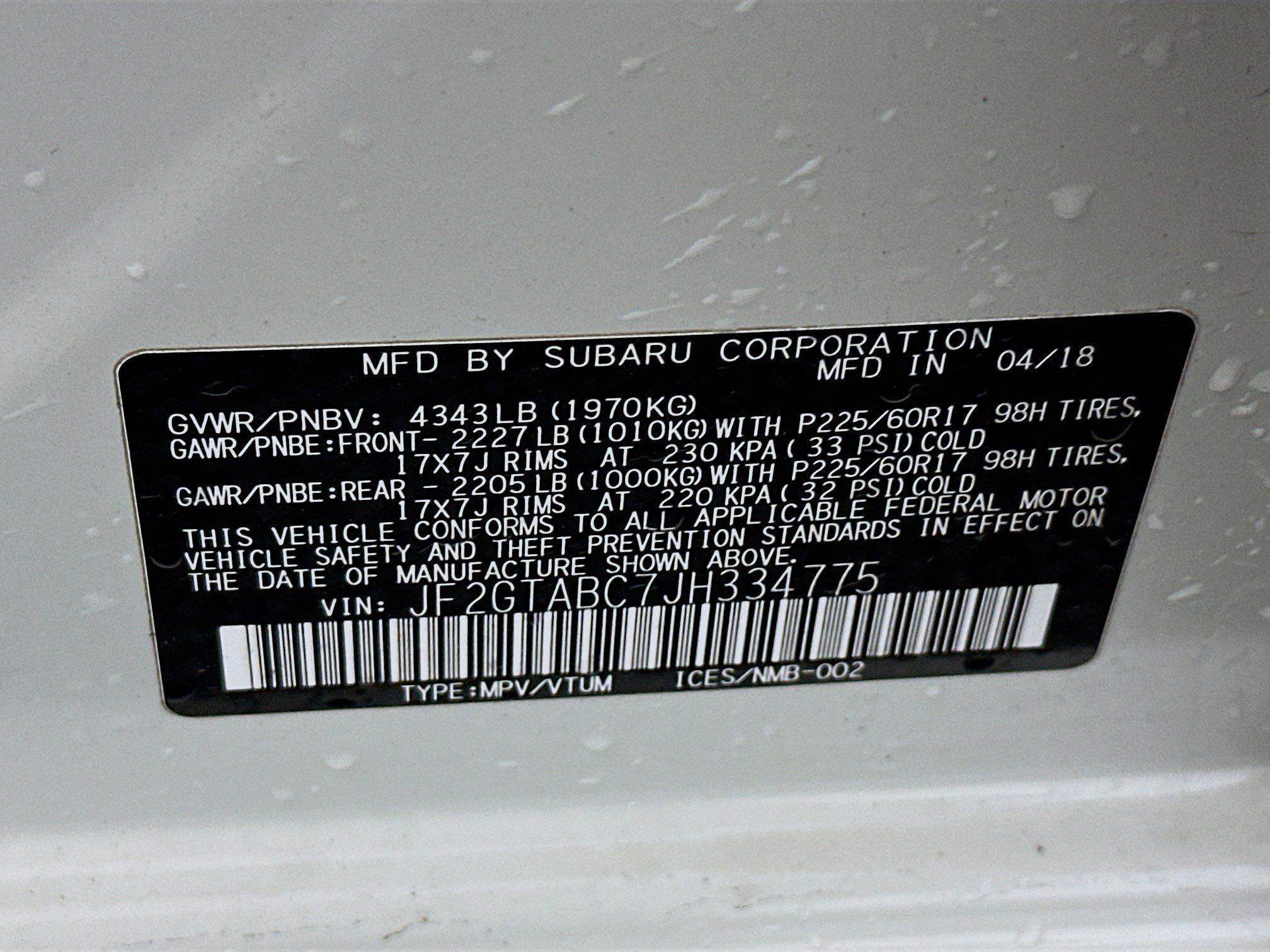 Used 2018 Subaru Crosstrek 2.0i Premium image 12