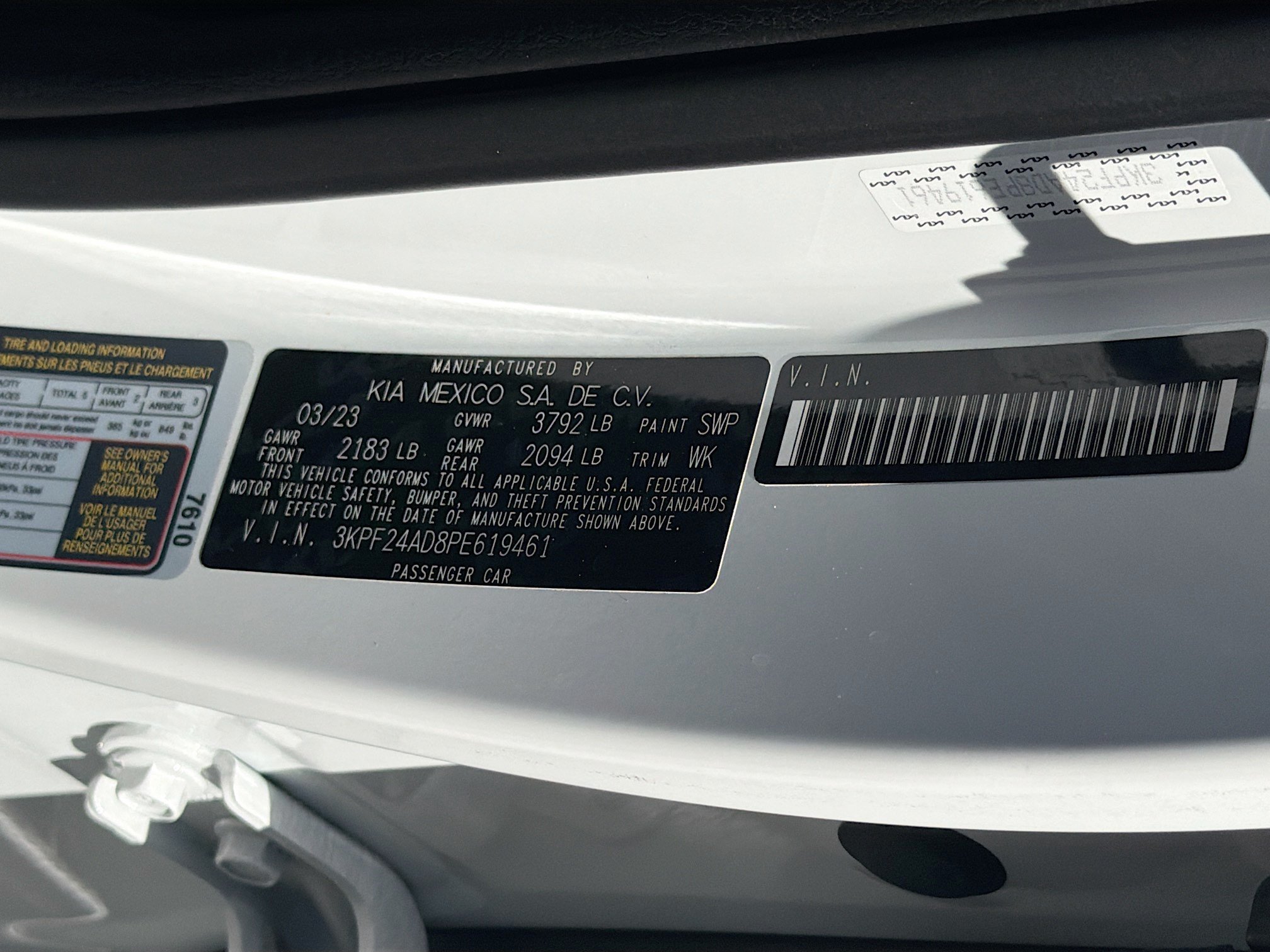 Used 2023 Kia Forte LXS FWD image 37