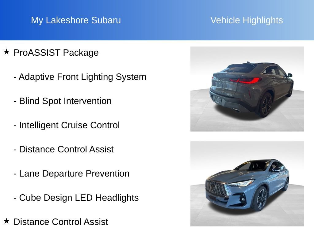 Used 2022 INFINITI QX55 Essential w/ Proassist Package image 11