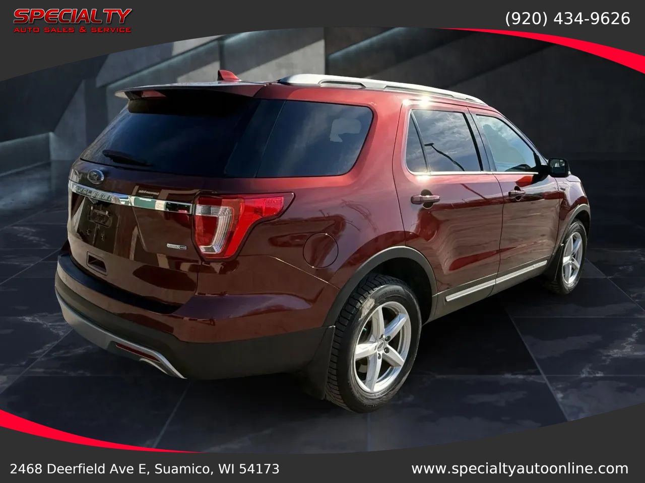 Used 2016 Ford Explorer XLT w/ Equipment Group 202A image 8