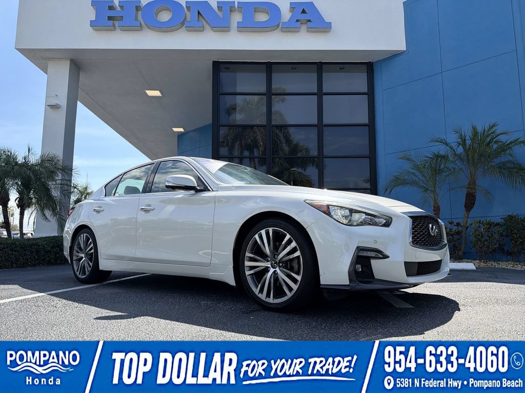 Used 2022 INFINITI Q50 Sensory