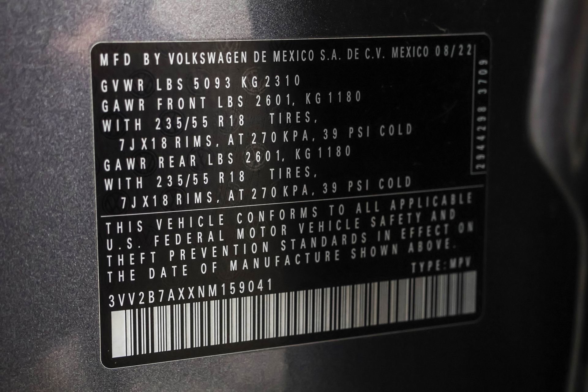 Used 2022 Volkswagen Tiguan SE image 50