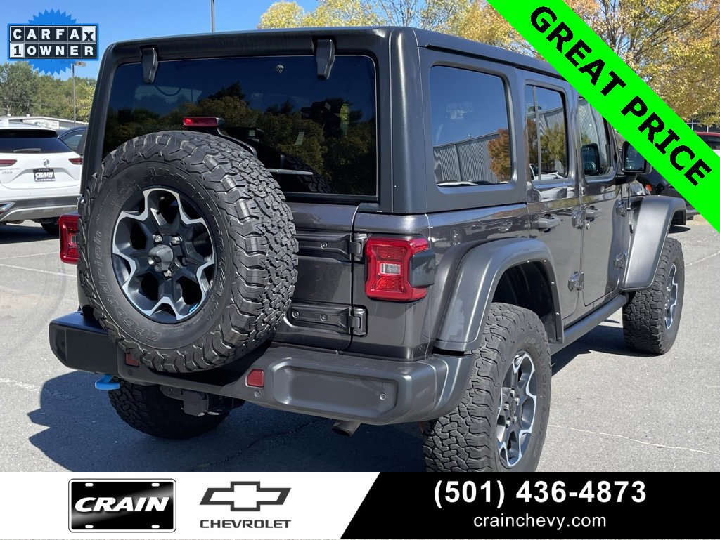 Used 2022 Jeep Wrangler Unlimited Rubicon 4xe w/ Cold Weather Group image 6