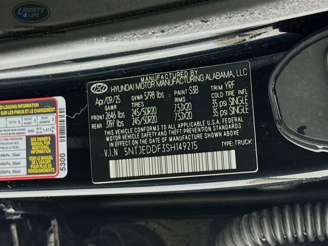 Used 2025 Hyundai Santa Cruz Limited image 34