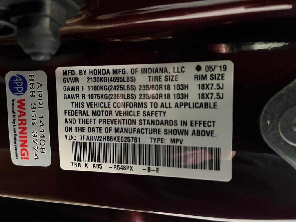 Used 2019 Honda CR-V EX-L image 24