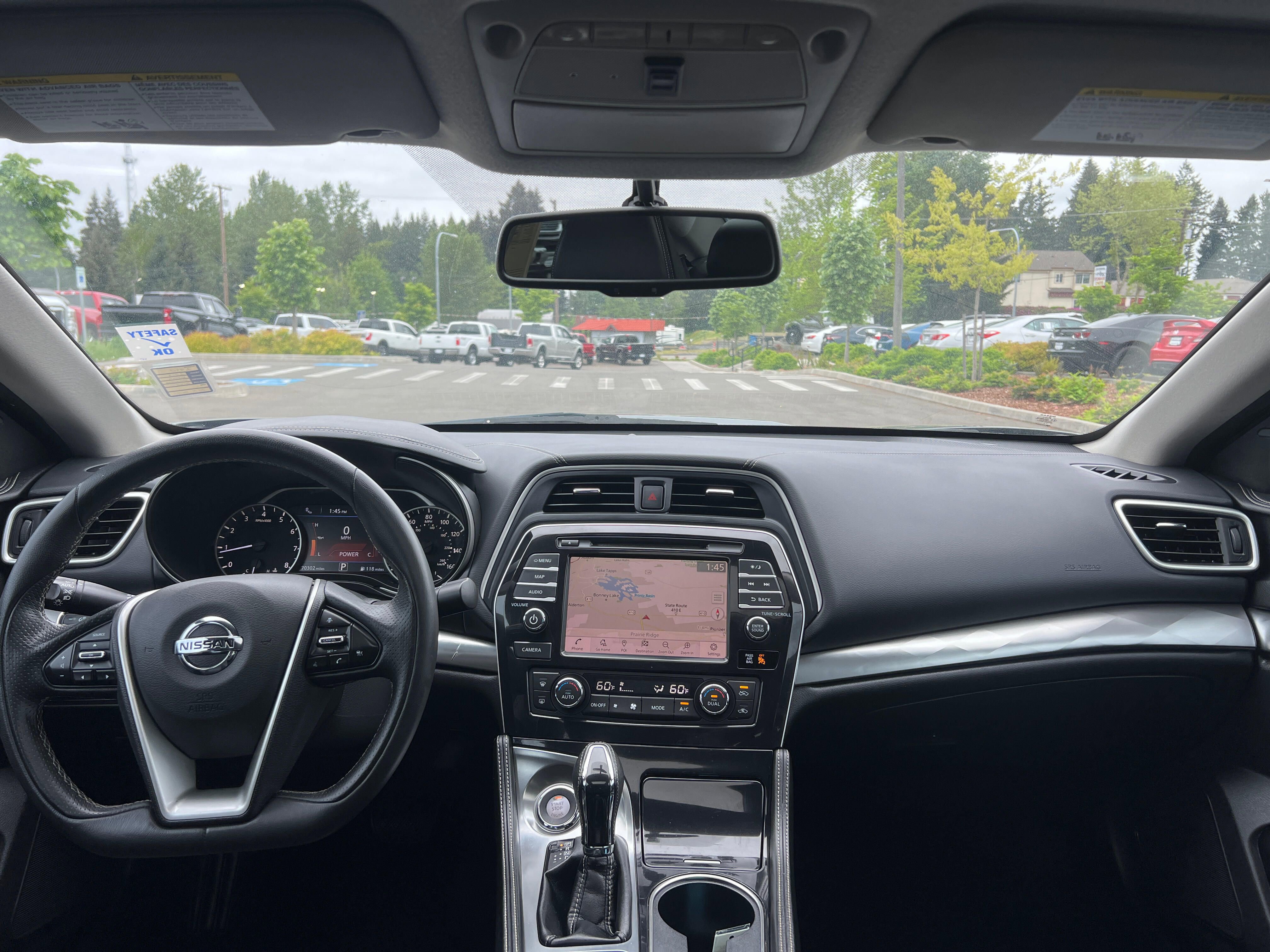 Used 2019 Nissan Maxima 3.5 SV w/ Floor Mat Group FWD image 10