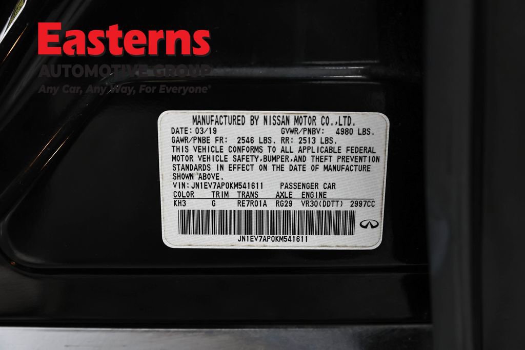 Used 2019 INFINITI Q50 Signature Edition image 37