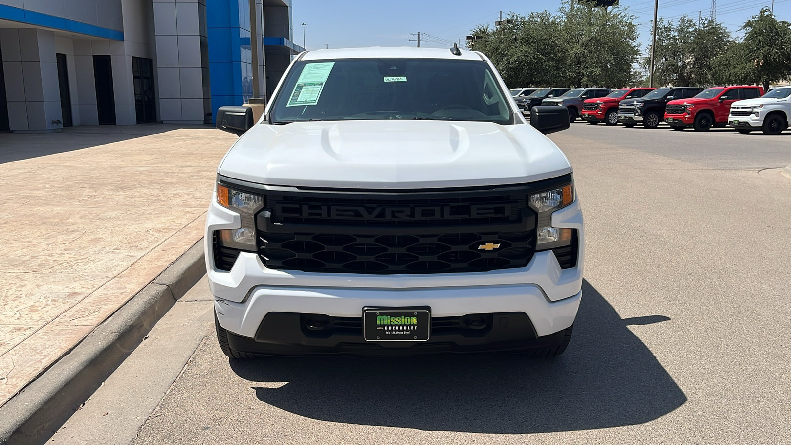Used 2023 Chevrolet Silverado 1500 Custom w/ LPO, Dark Essentials Package RWD image 2