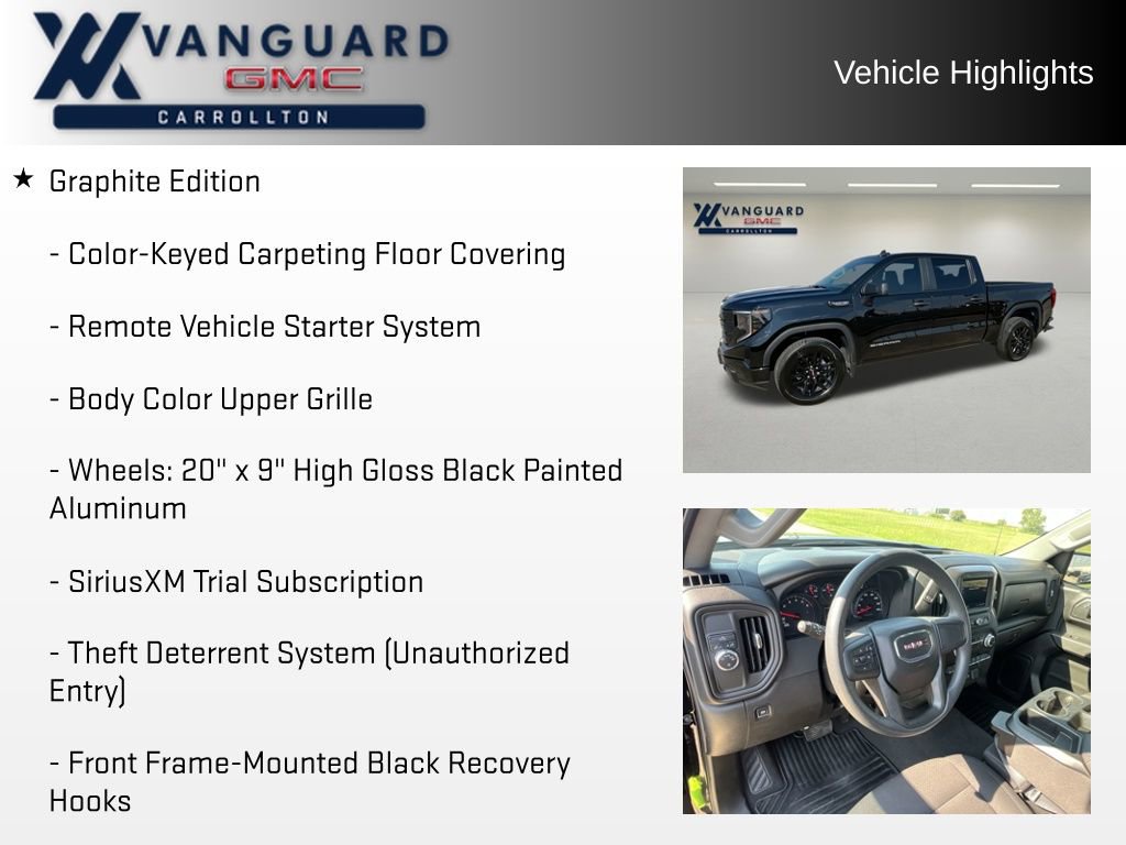 Used 2025 GMC Sierra 1500 Pro w/ Graphite Edition image 21