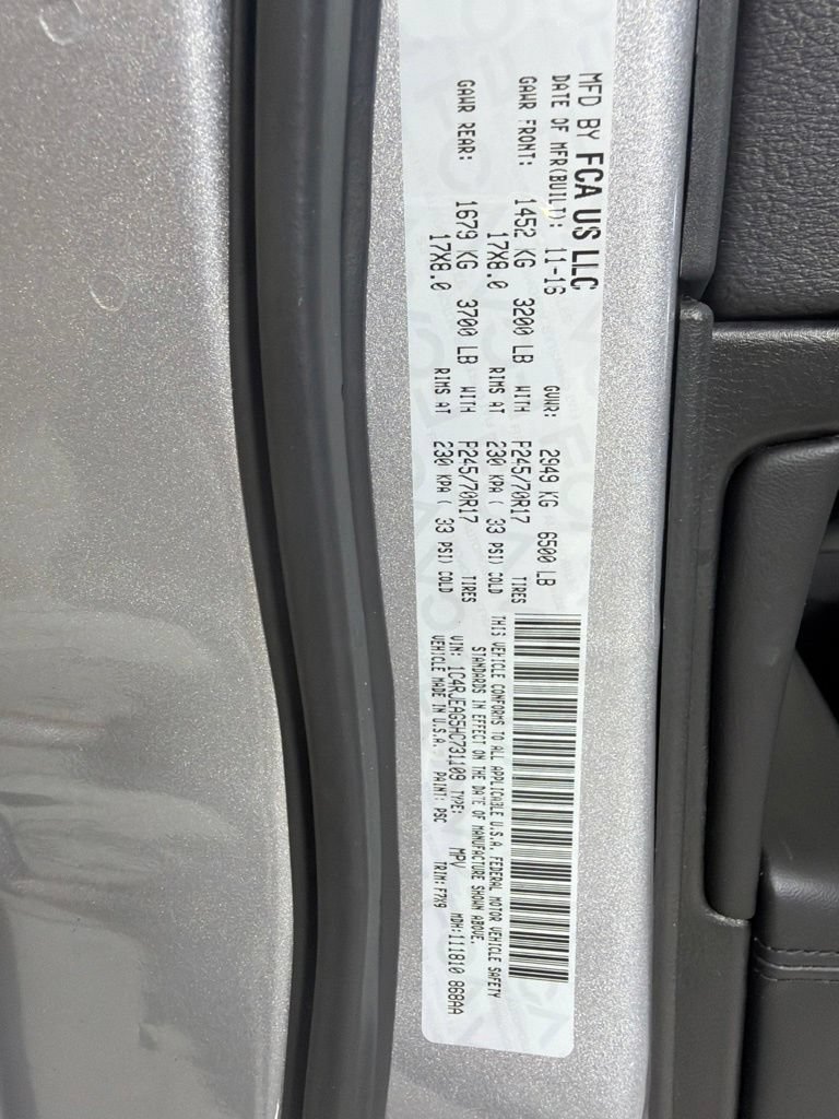 Used 2017 Jeep Grand Cherokee Laredo w/ Quick Order Package 2BE RWD image 13