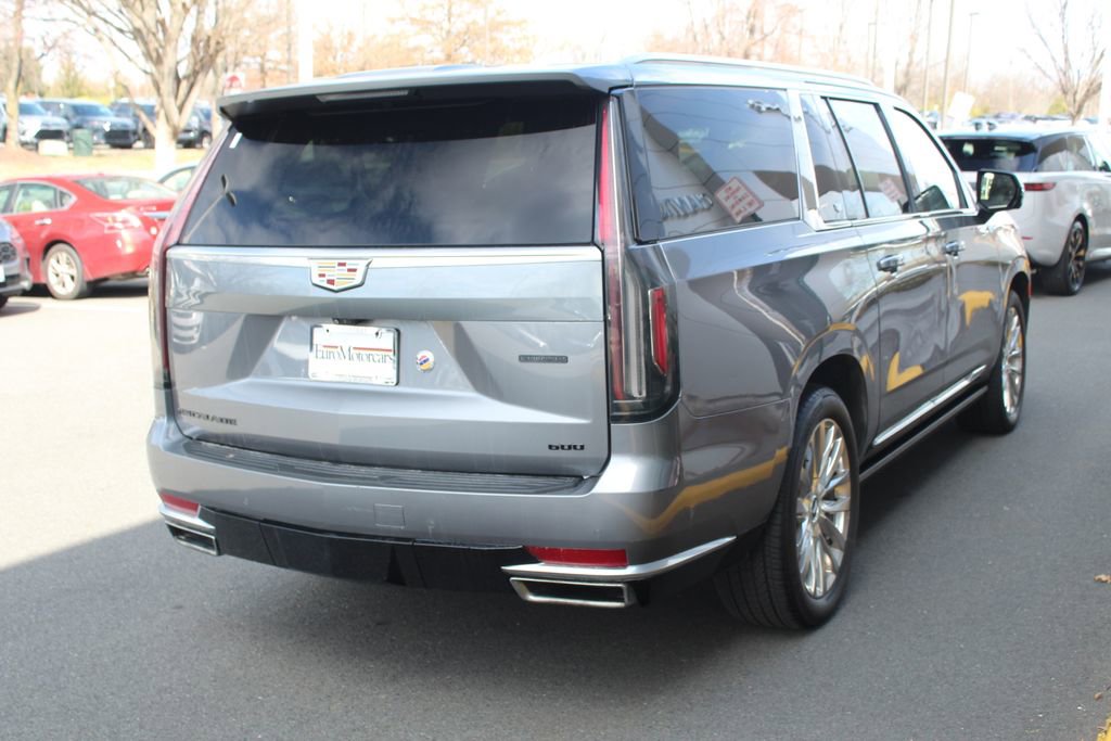 Used 2021 Cadillac Escalade ESV Premium Luxury w/ Driver Assist Tech Package image 2