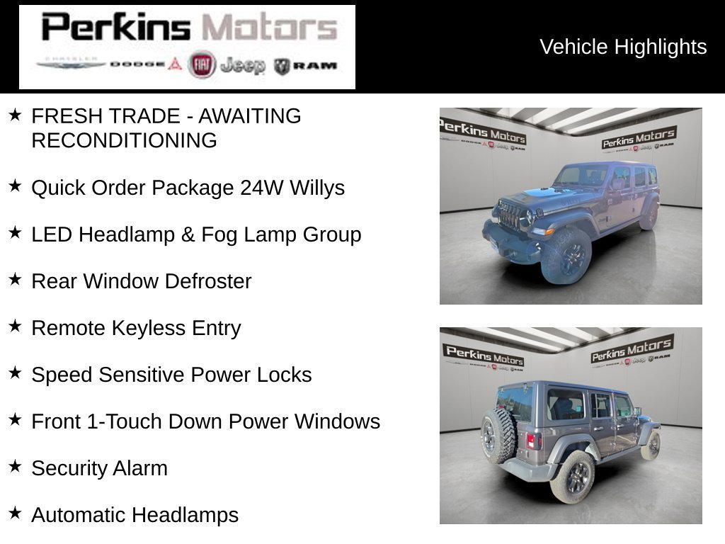 Used 2022 Jeep Wrangler Unlimited Sport AWD/4WD image 14