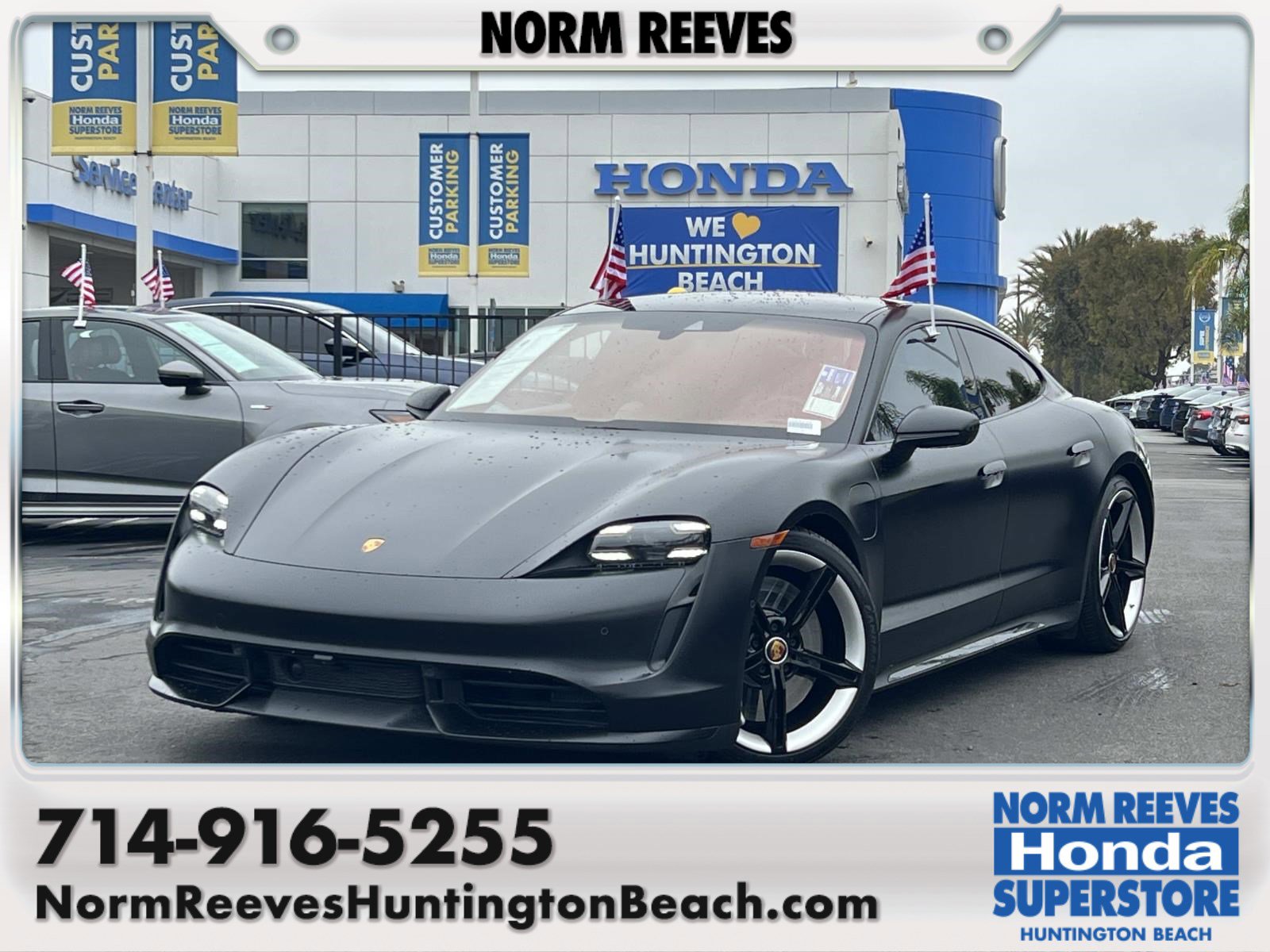 Used 2020 Porsche Taycan Turbo AWD/4WD image 1